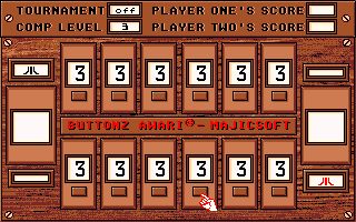 Buttonz Awari atari screenshot
