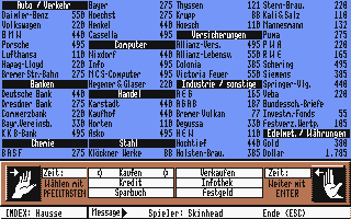 Börsenfieber atari screenshot