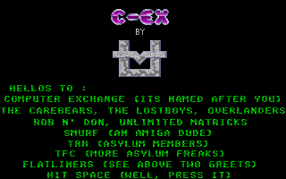 C-Ex Demo — screenshot 1