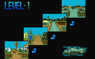 Cabal atari screenshot