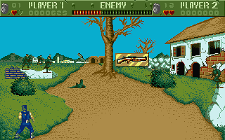 Cabal atari screenshot