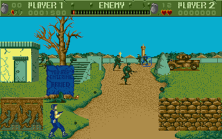 Cabal atari screenshot