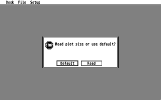 CAD-3D Plotter and Printer Drivers atari screenshot