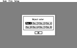 CAD-3D Plotter and Printer Drivers atari screenshot