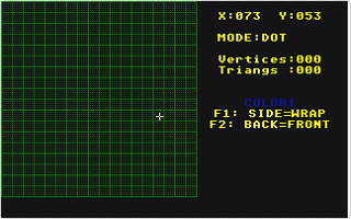 CAD-3D Fonts, Primitives, Hints and Tips Disk atari screenshot