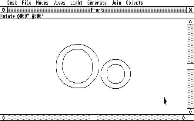 CAD-3D Fonts, Primitives, Hints and Tips Disk atari screenshot