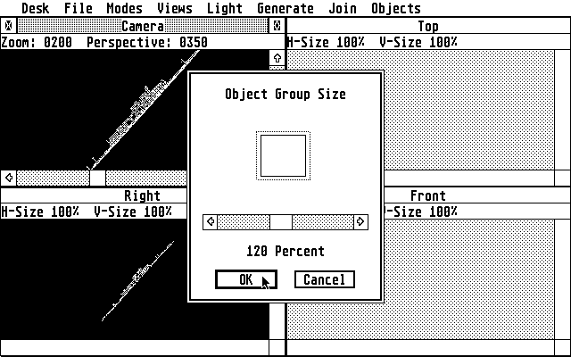 CAD-3D atari screenshot