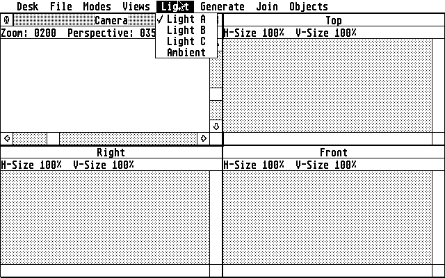 CAD-3D atari screenshot