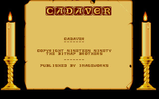 Cadaver atari screenshot