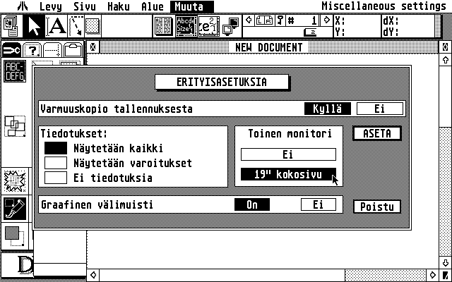 Calamus atari screenshot