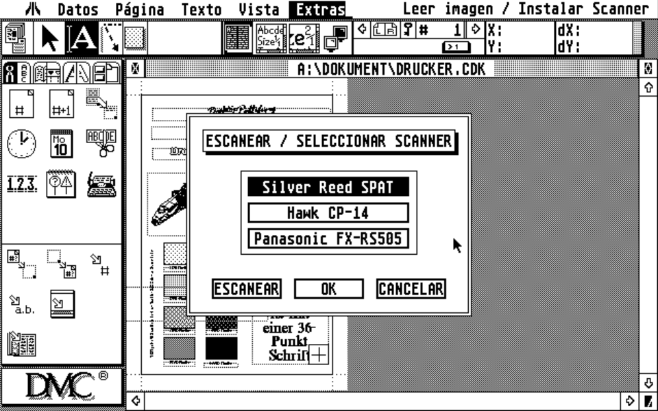 Calamus atari screenshot