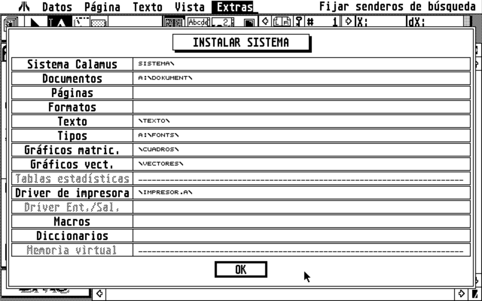 Calamus atari screenshot