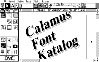 Calamus atari screenshot