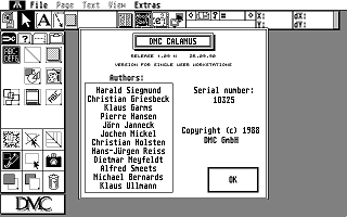 Calamus — screenshot 1