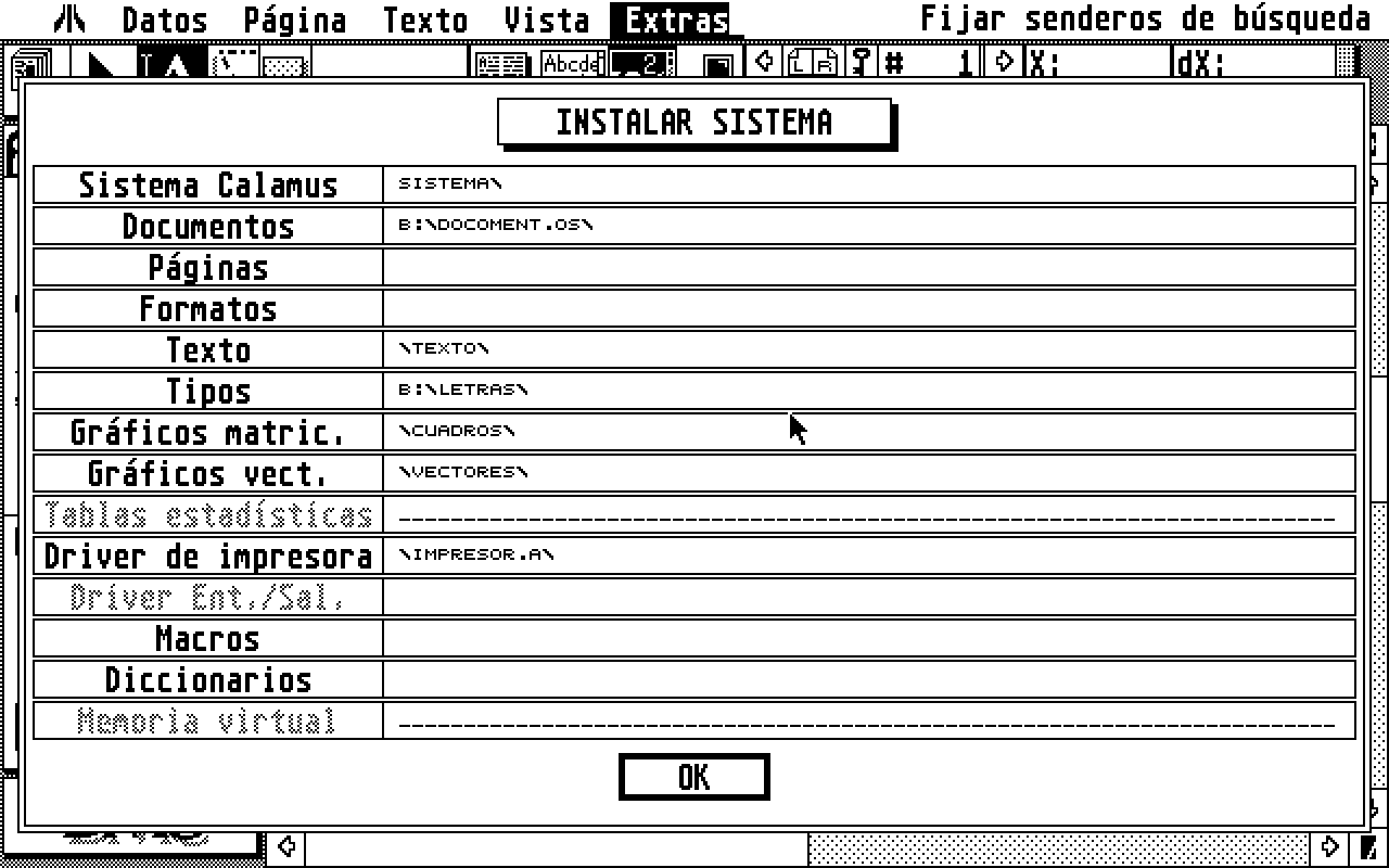 Calamus atari screenshot