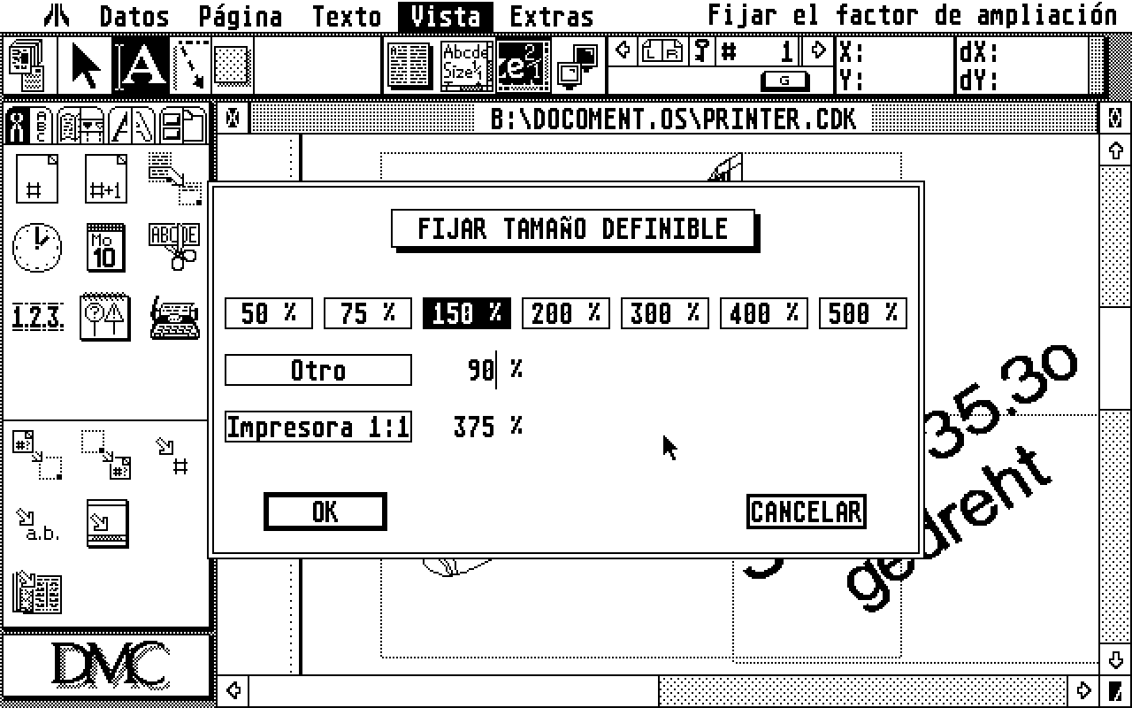 Calamus atari screenshot