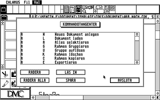 Calamus SL atari screenshot