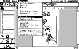Calamus SL atari screenshot