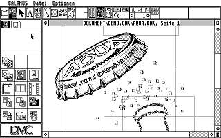 Calamus SL atari screenshot