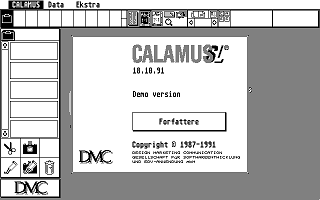 Calamus SL atari screenshot