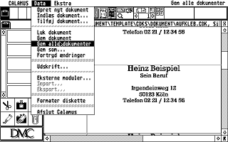Calamus SL atari screenshot