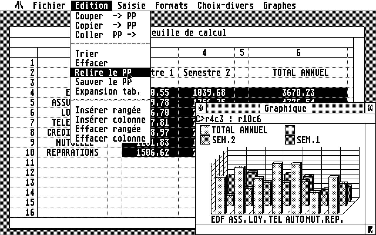 Calcomat atari screenshot