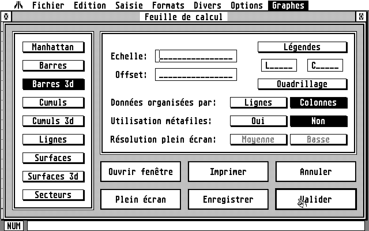 Calcomat atari screenshot