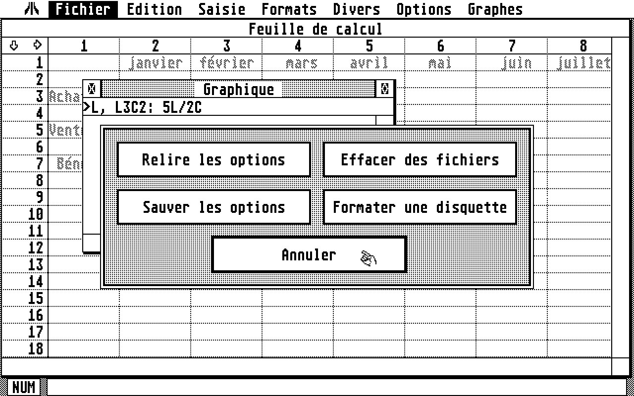 Calcomat atari screenshot