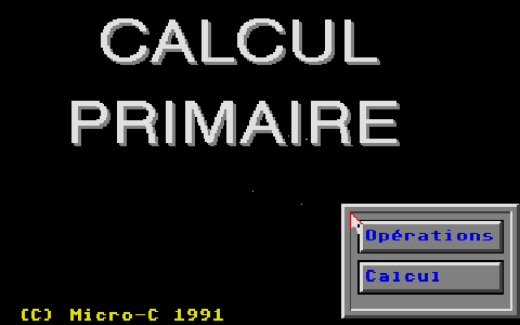 Calcul Primaire