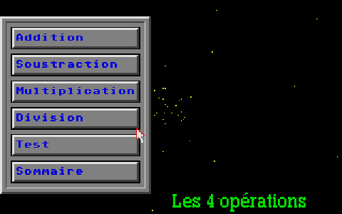 Calcul Primaire atari screenshot