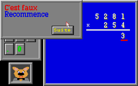 Calcul Primaire atari screenshot