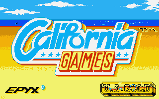 California Games atari screenshot