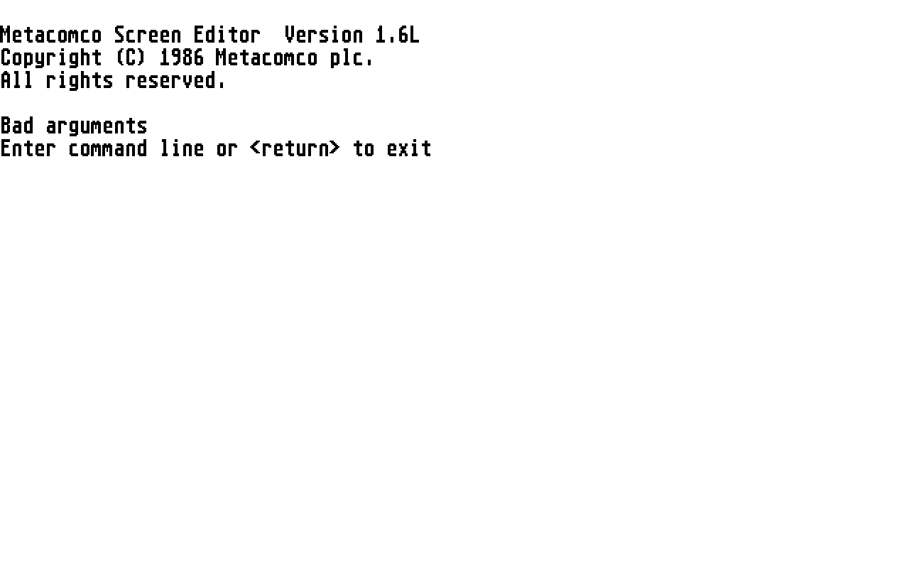 Cambridge Lisp atari screenshot