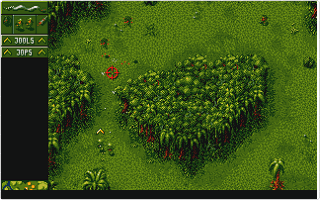 Cannon Fodder atari screenshot