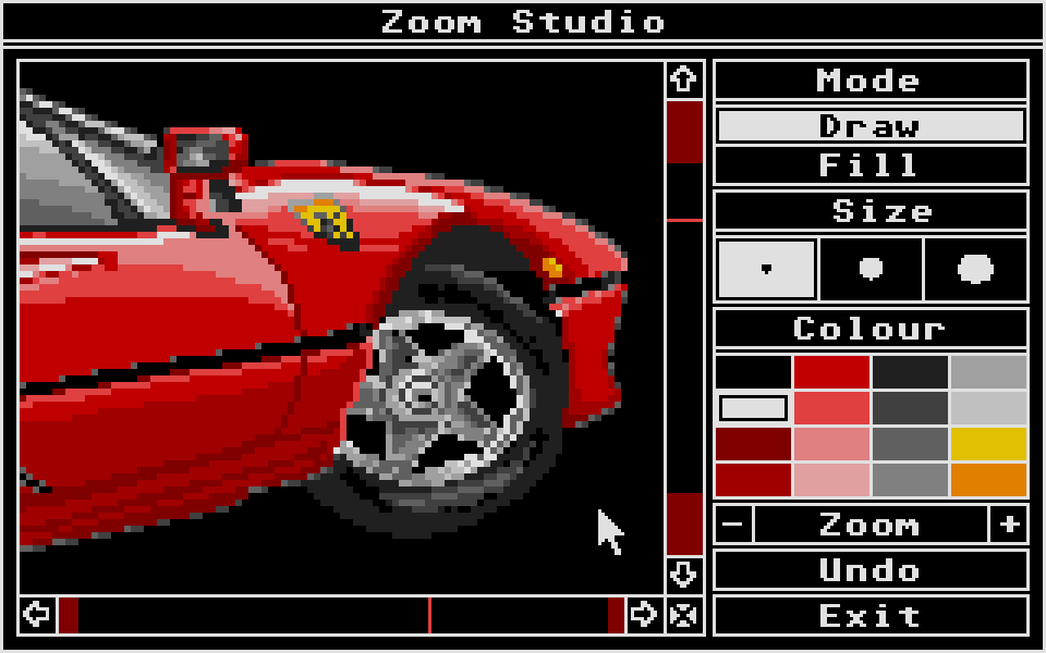 Canvas atari screenshot