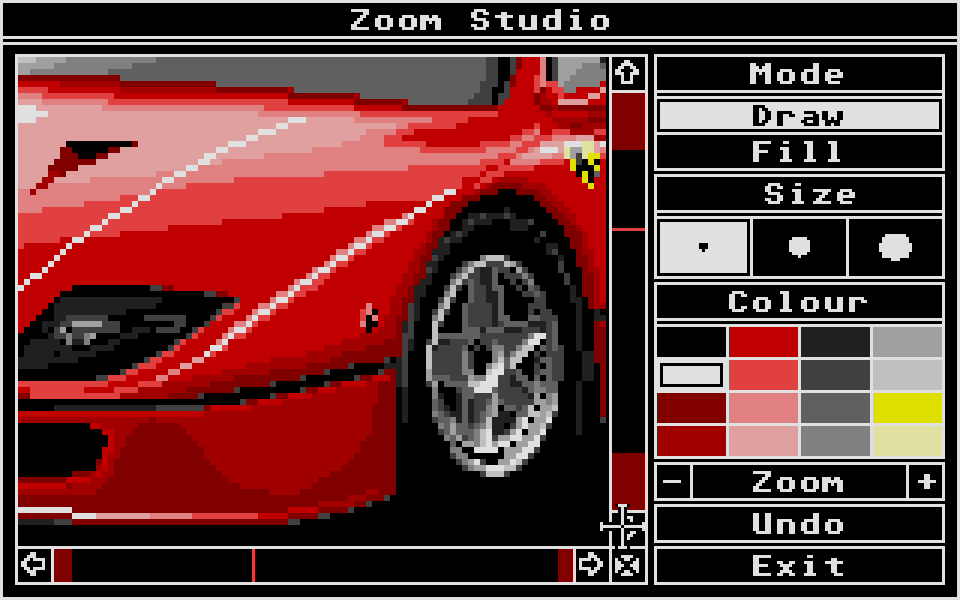 Canvas atari screenshot