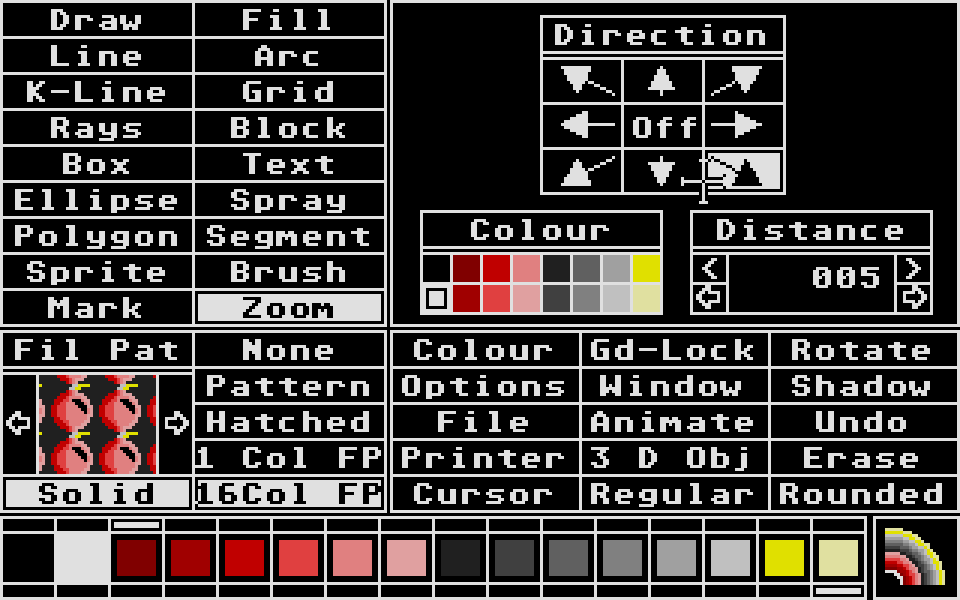 Canvas atari screenshot