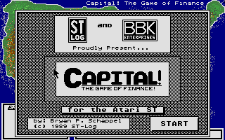 Capital! - The Game of Finance atari screenshot
