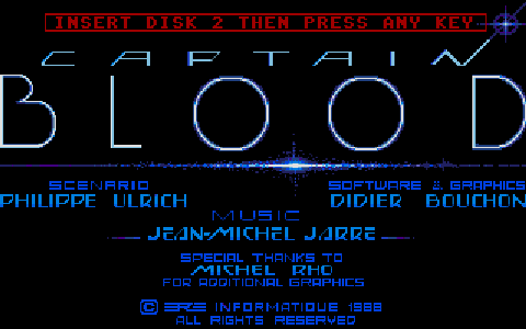 Captain Blood atari screenshot