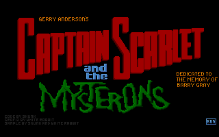 Captain Scarlet and the Mysterons atari screenshot