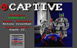 Captive atari screenshot