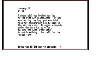 Cardiac Arrest! atari screenshot