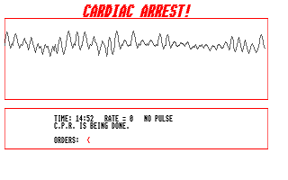 Cardiac Arrest! atari screenshot