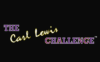 Carl Lewis Challenge (The) atari screenshot