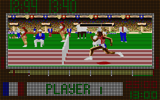 Carl Lewis Challenge (The) atari screenshot