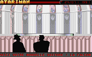 Cars atari screenshot