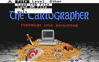 Cartographer (The) atari screenshot