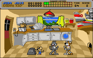 Cartoon Capers atari screenshot
