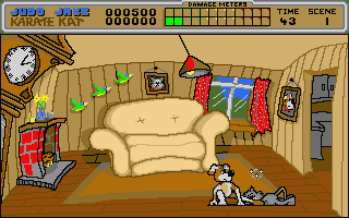 Cartoon Capers atari screenshot