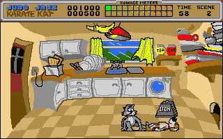Cartoon Capers atari screenshot